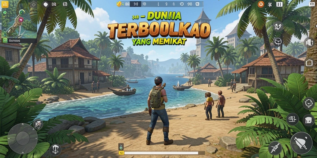 Gameplay Open World yang memukau dan interaktif
