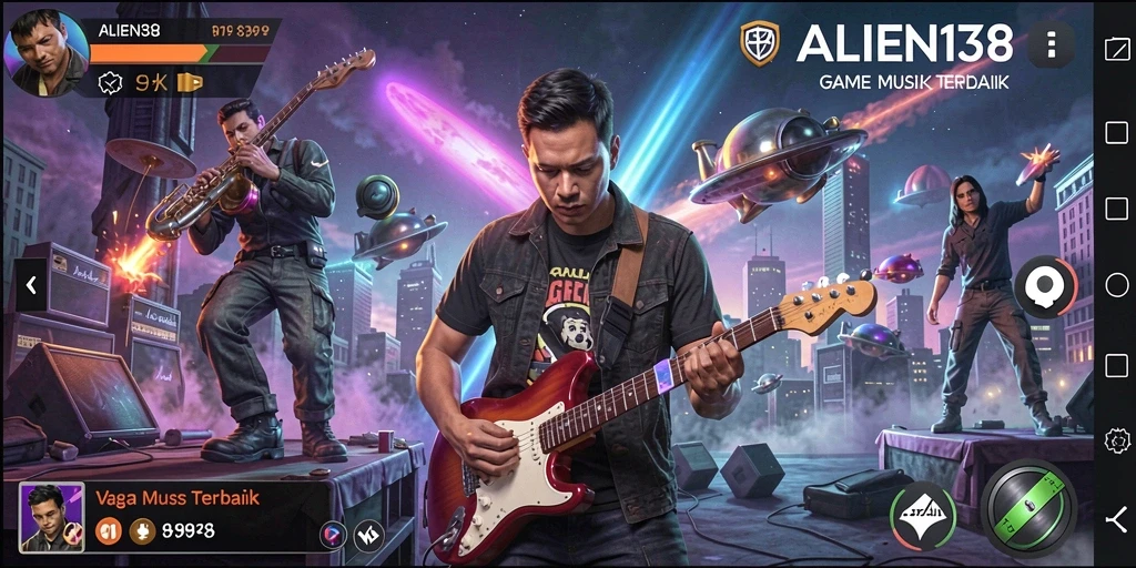 Tampilan menarik dari gameplay yang seru dan interaktif.