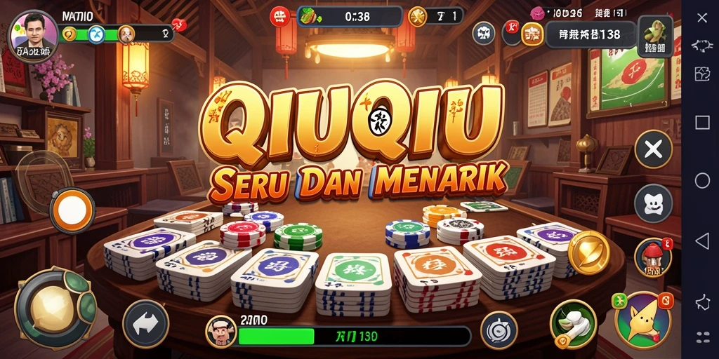 Tampilan gameplay QiuQiu yang menarik di CADAS138.