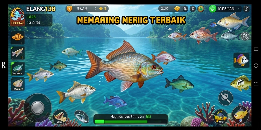 Tangkapan ikan yang beragam dalam gameplay ELANG138.