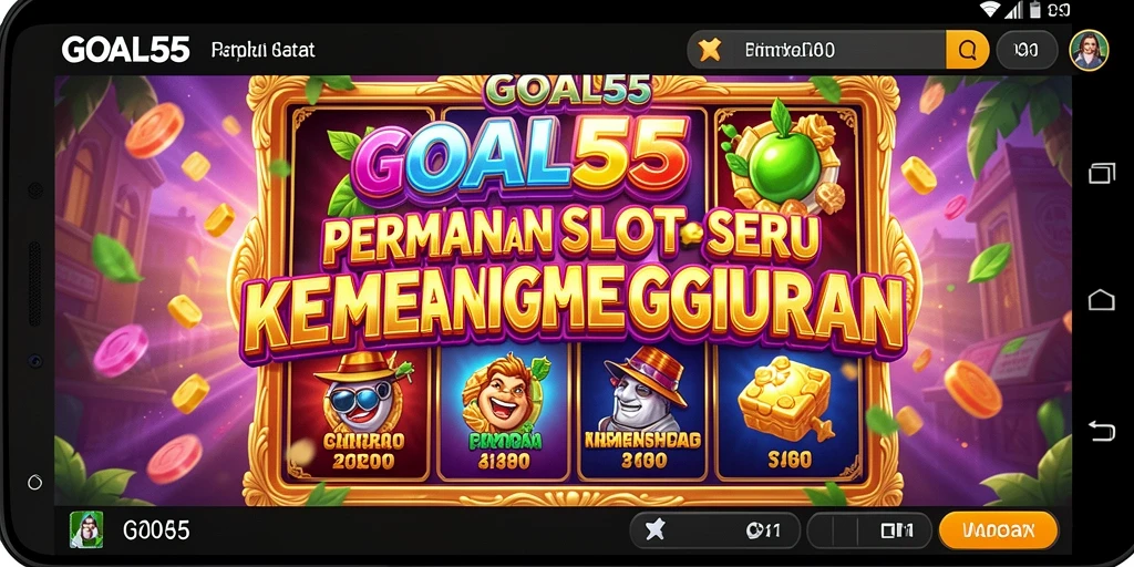 Gameplay Slot yang menarik dengan banyak simbol dan bonus.