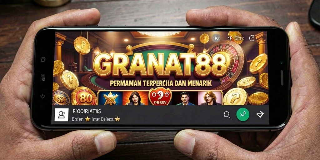 Tampilan gameplay kasino yang menarik dan interaktif di GRANAT88.