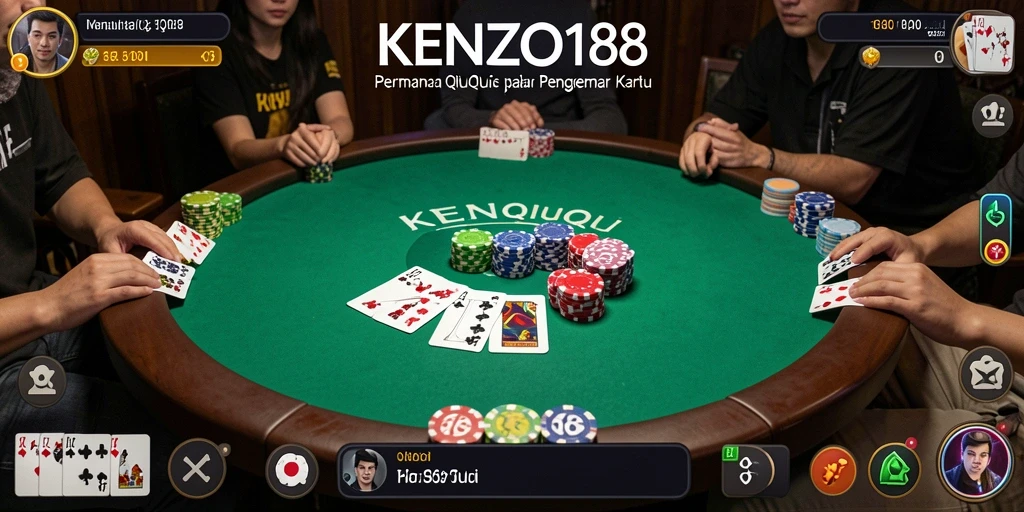 Tampilan gameplay QiuQiu yang menegangkan dan interaktif.