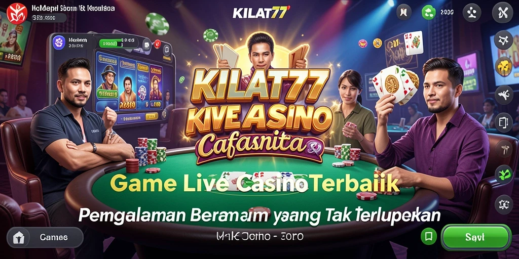 Tampilan gameplay langsung KILAT77 yang seru dan interaktif.