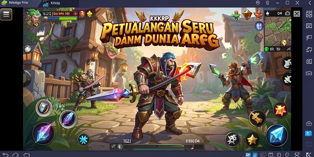 Screenshot gameplay <strong>KKRP</strong> menampilkan aksi seru dalam genre ARPG.