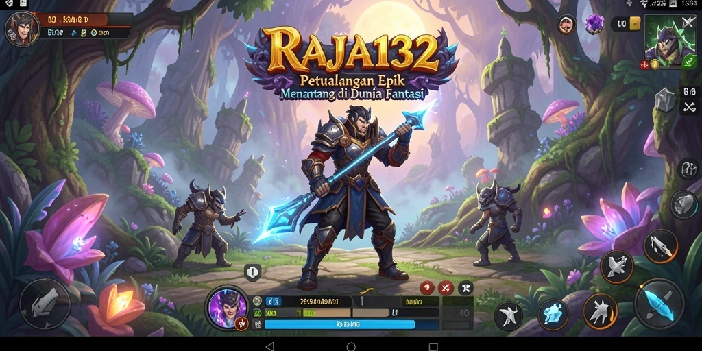 Screenshot RAJA132 menampilkan aksi seru dalam dunia petualangan.
