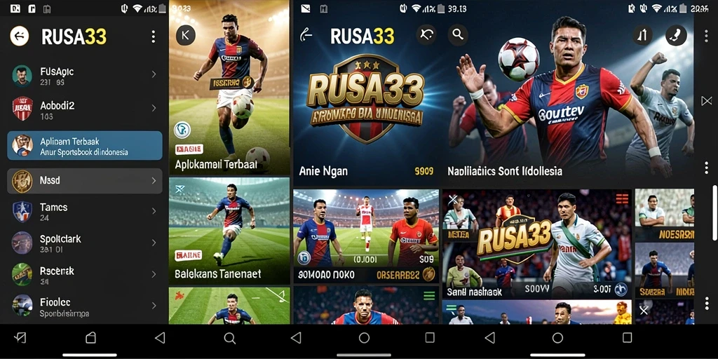 Screenshot utama RUSA33 menampilkan antarmuka taruhan yang menarik.