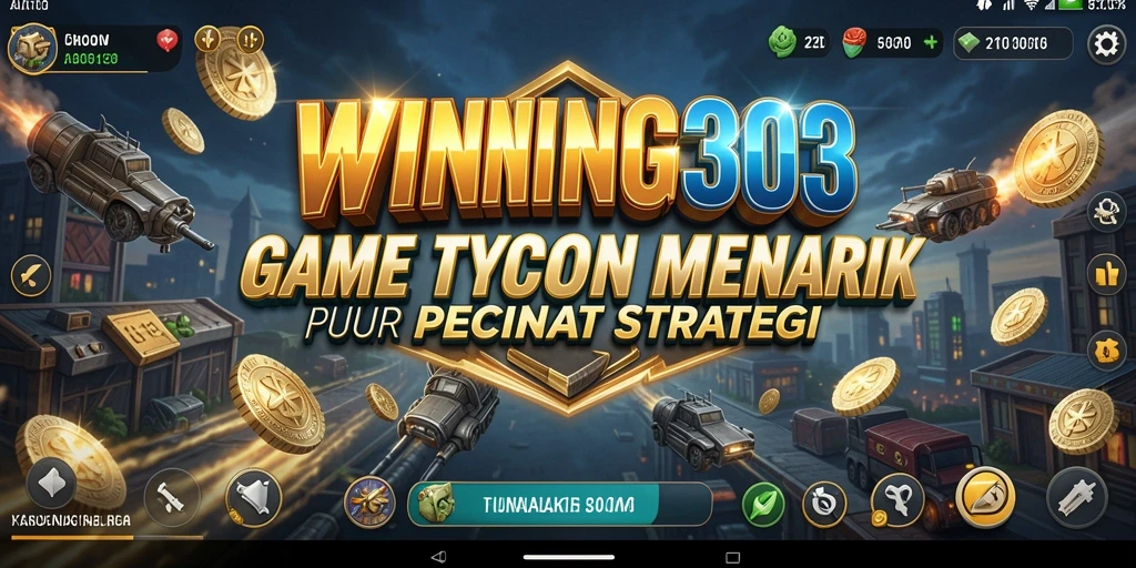 Tampilan gameplay seru di dunia Tycoon WINNING303.