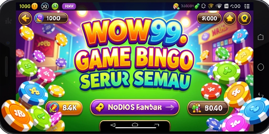 Tampilan menarik dari gameplay WOW99 dengan suasana Bingo yang menyenangkan.